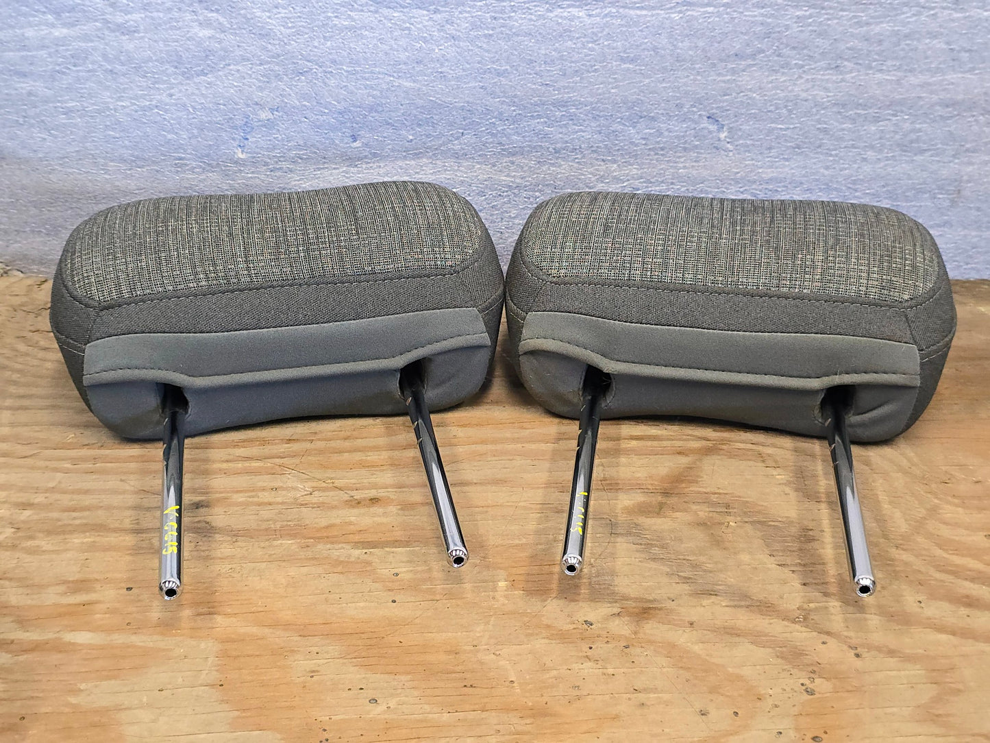 2021-2025 FORD F150 2023-2025 F250 F350 FRONT HEADRESTS GRAY CLOTH #4418