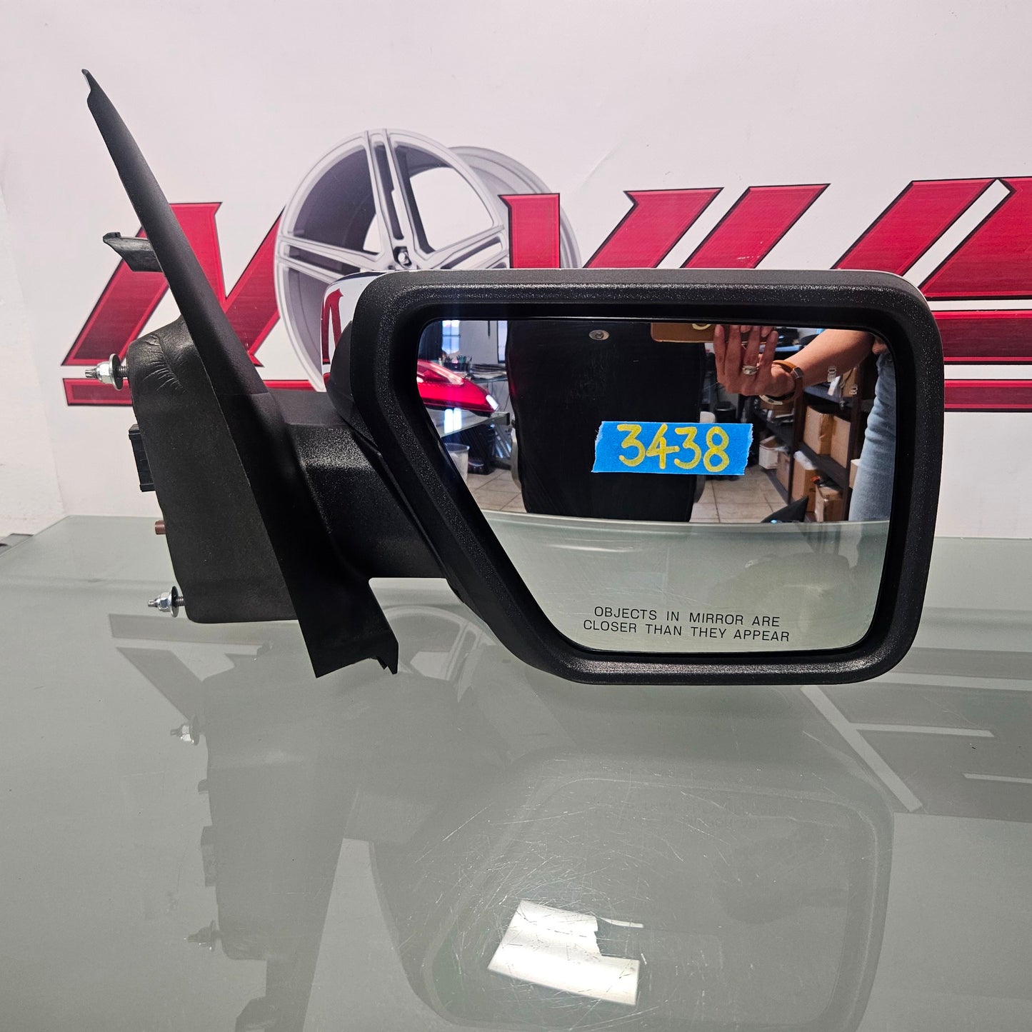 OEM 2021-2024 FORD F150 PLATINUM PASSENGER RIGHT MIRROR CAMERA BLIND SPOT #3438