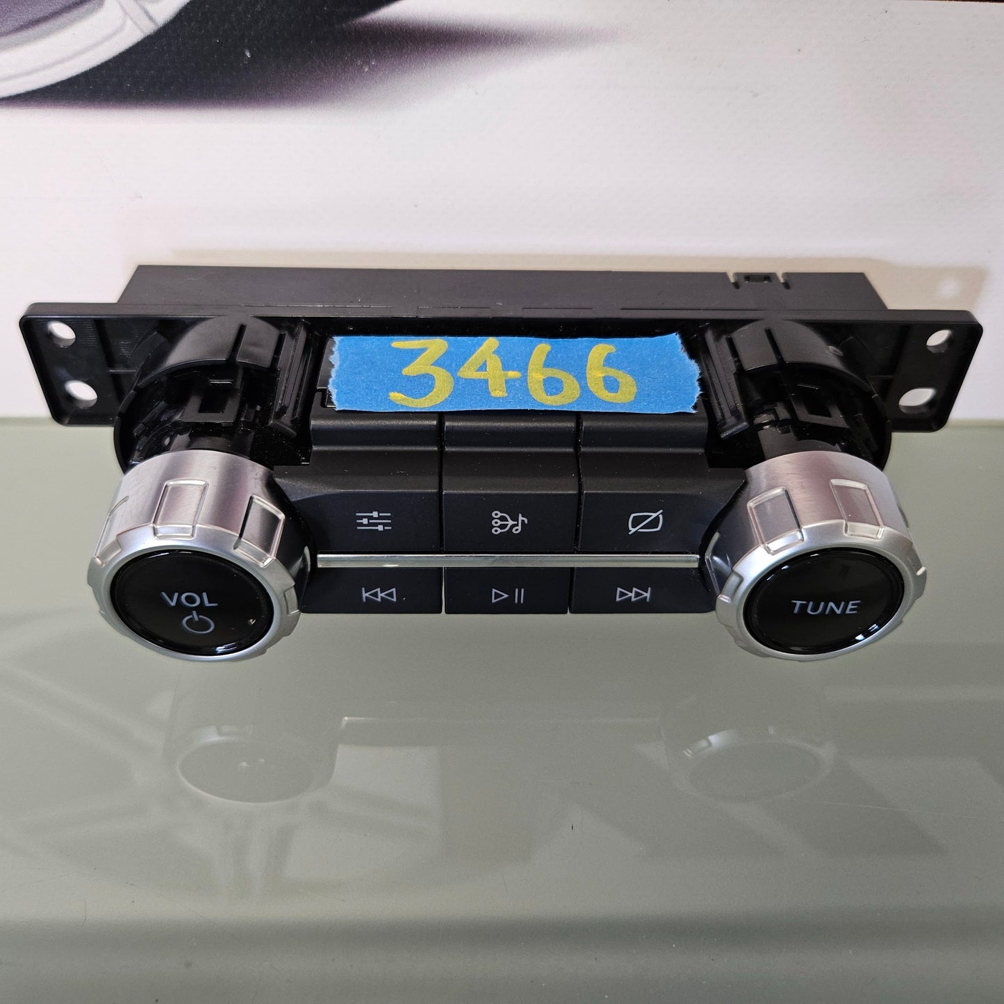 2021-2024 FORD F150 DASH AUDIO RADIO SWITCH CONTROL PANEL ML3T-18K811-ABW #3466