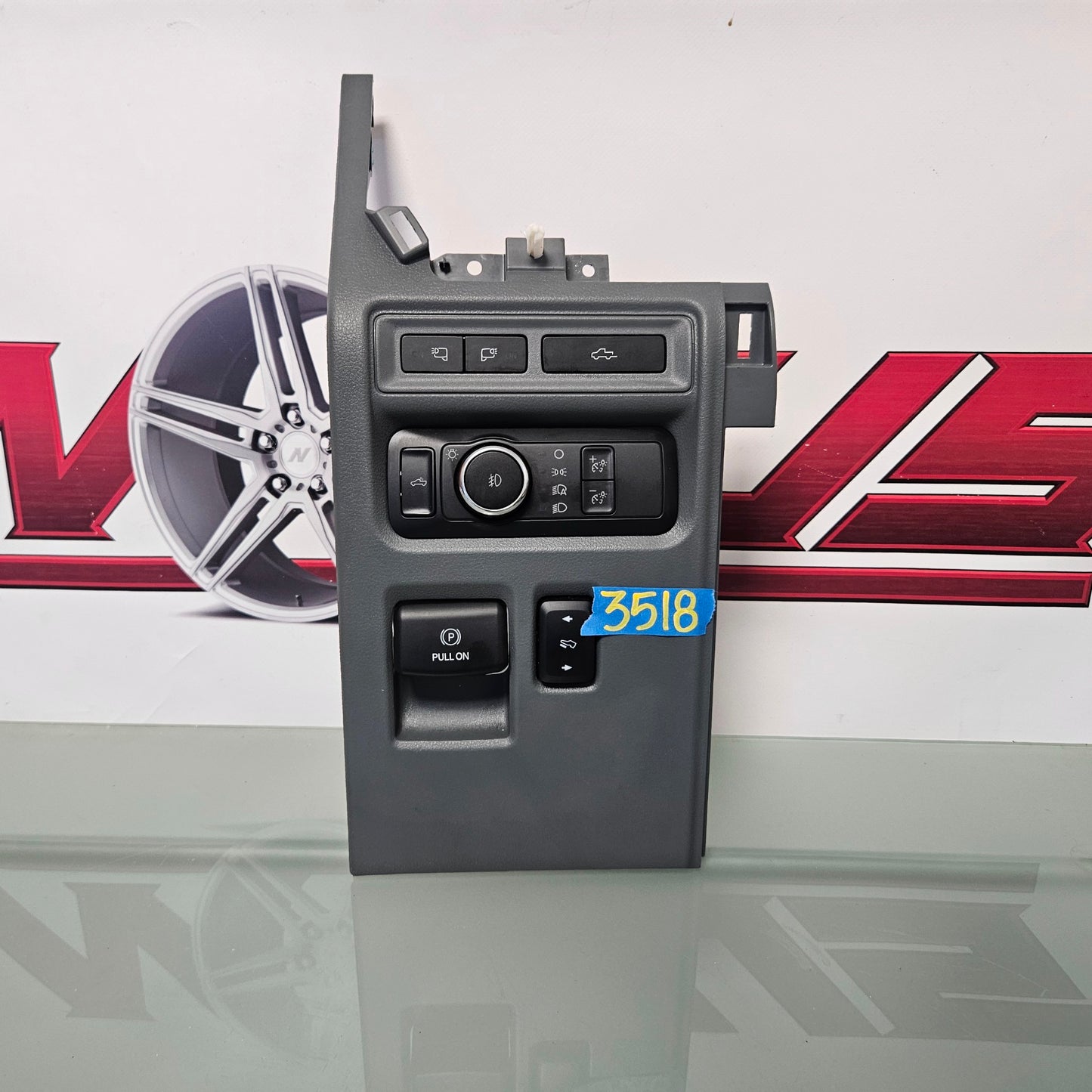 2021-2025 FORD F150 HEADLIGHT SWITCH HEADLAMP CONTROL PANEL GRAY TRIM #3518