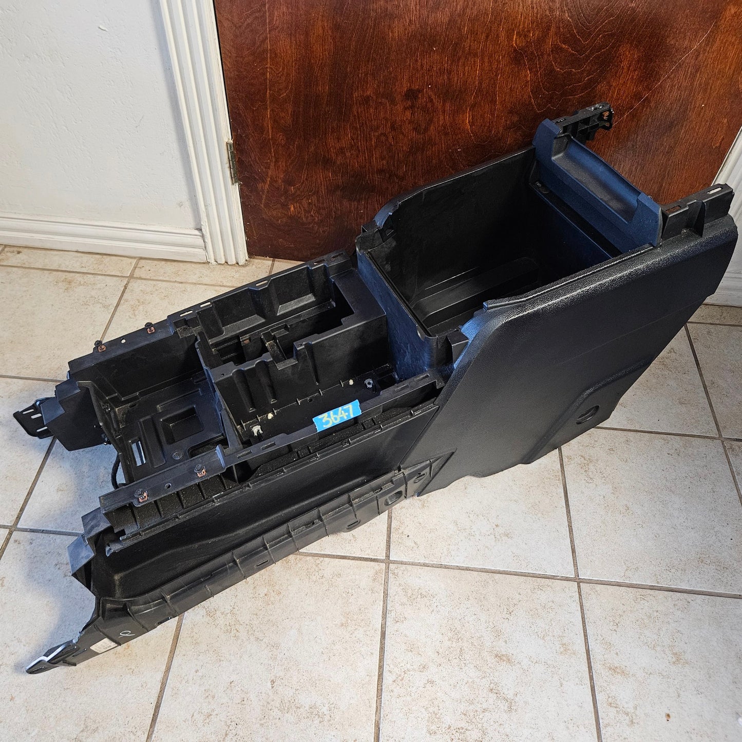 2015-2020 FORD F150 CENTER CONSOLE BASE FRAME BODY BLACK OEM #3647
