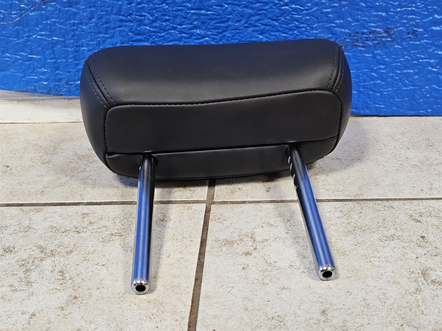 15 16 17 18 19 GENESIS G80 REAR SEAT HEADREST LEFT RIGHT BLACK LEATHER -13311
