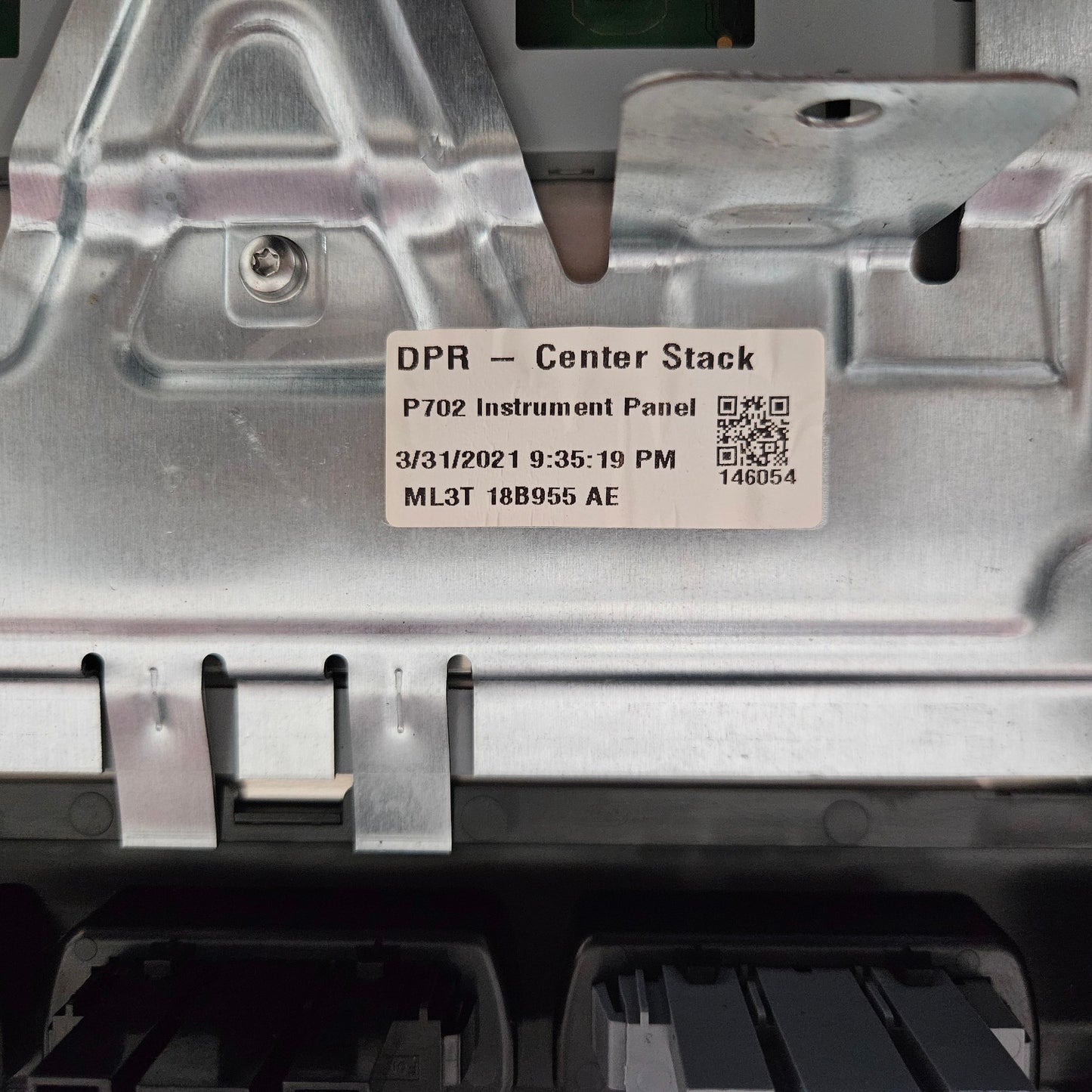 2021-2024 FORD F150 12" TOUCH SCREEN RADIO DISPLAY INFO/GPS ML3T18B955AE #3729
