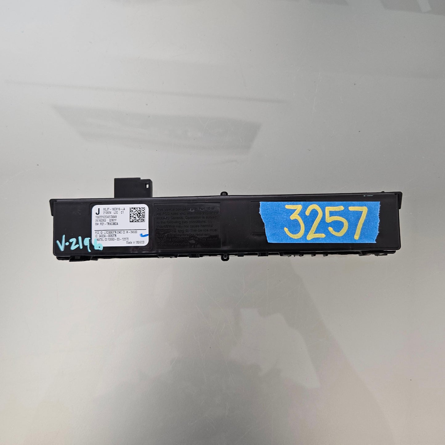 2021-2023 FORD F150 COMMUNICATION SYNC ANTENNA RECEIVER ML3T-18D816-JA #3257