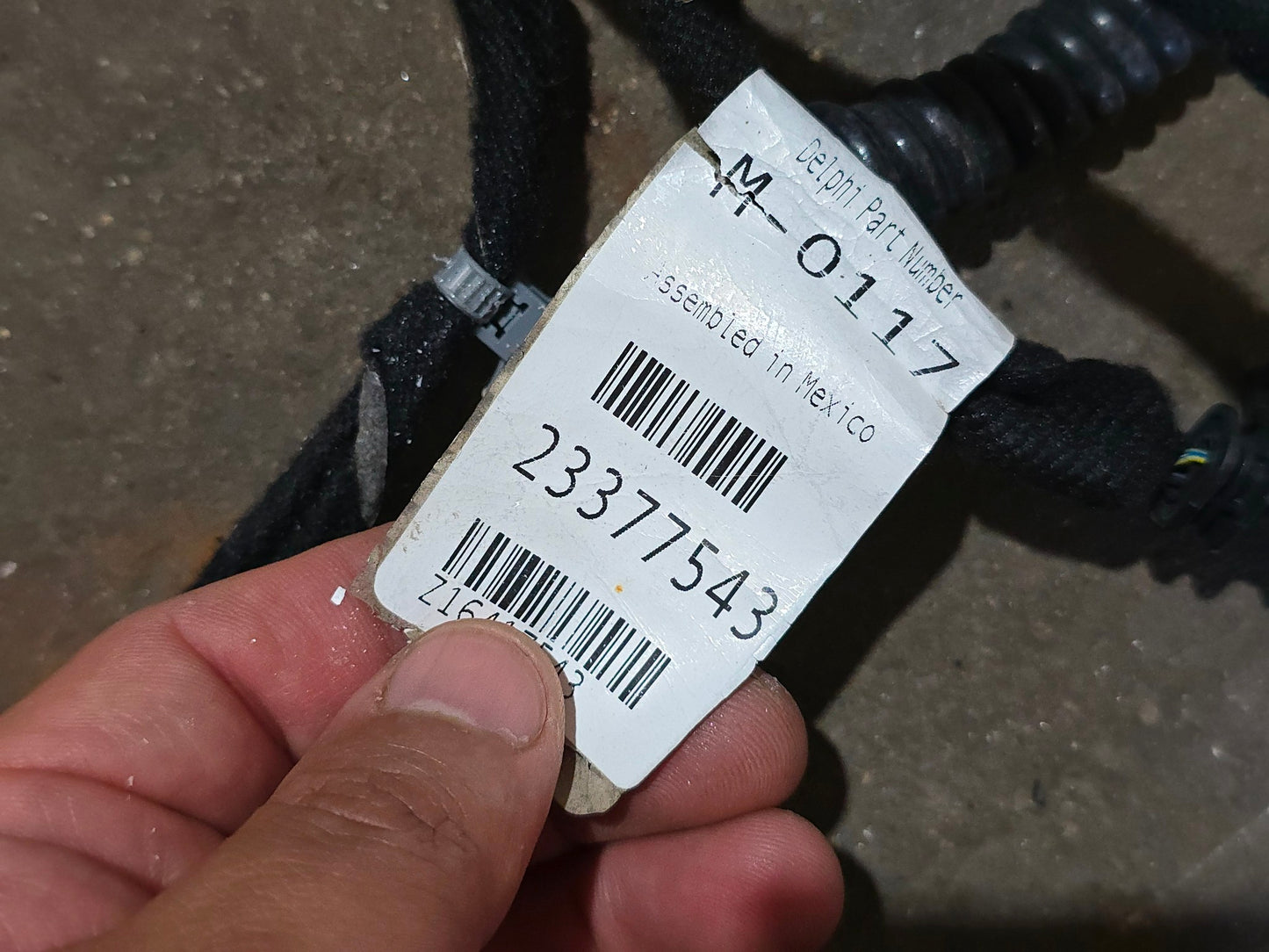 2015-2020 ESCALADE ESV REAR LIFTGATE TAILGATE WIRING HARNESS 23377543 #4353