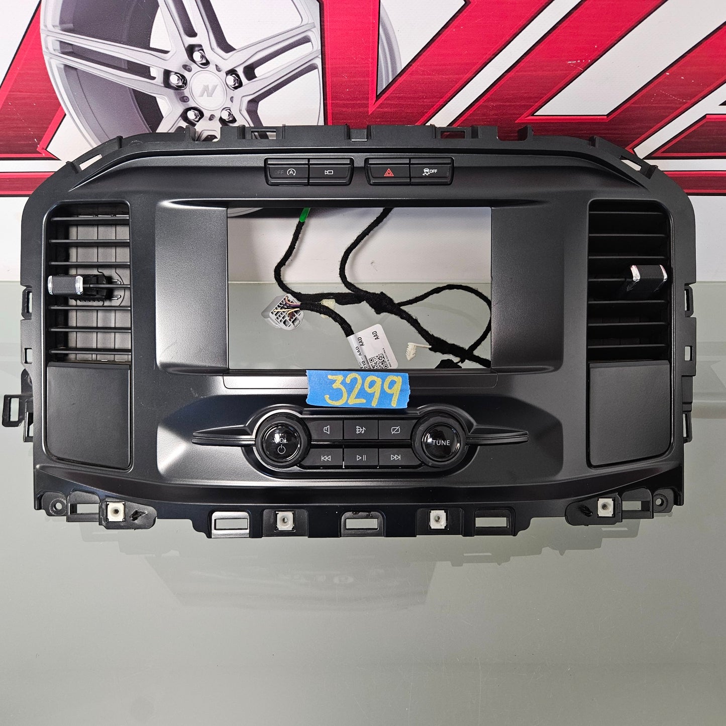 2021-2024 FORD F150 RADIO TEMPERATURE DASH BEZEL TRIM OEM ML3B-15044R29-A #3292
