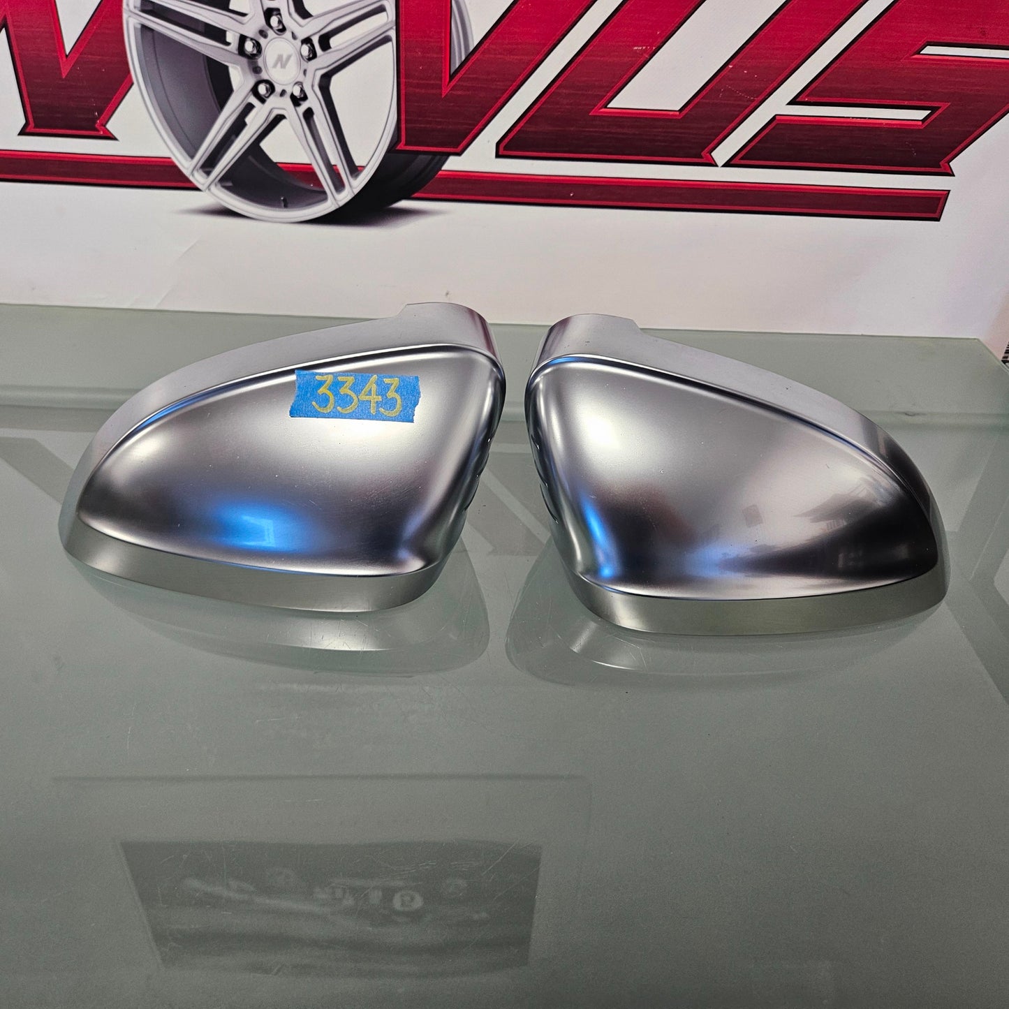 2016-2018 AUDI A5/S5 RS5 QUATTRO LEFT RIGHT ALUMINUM MIRROR COVER #3343