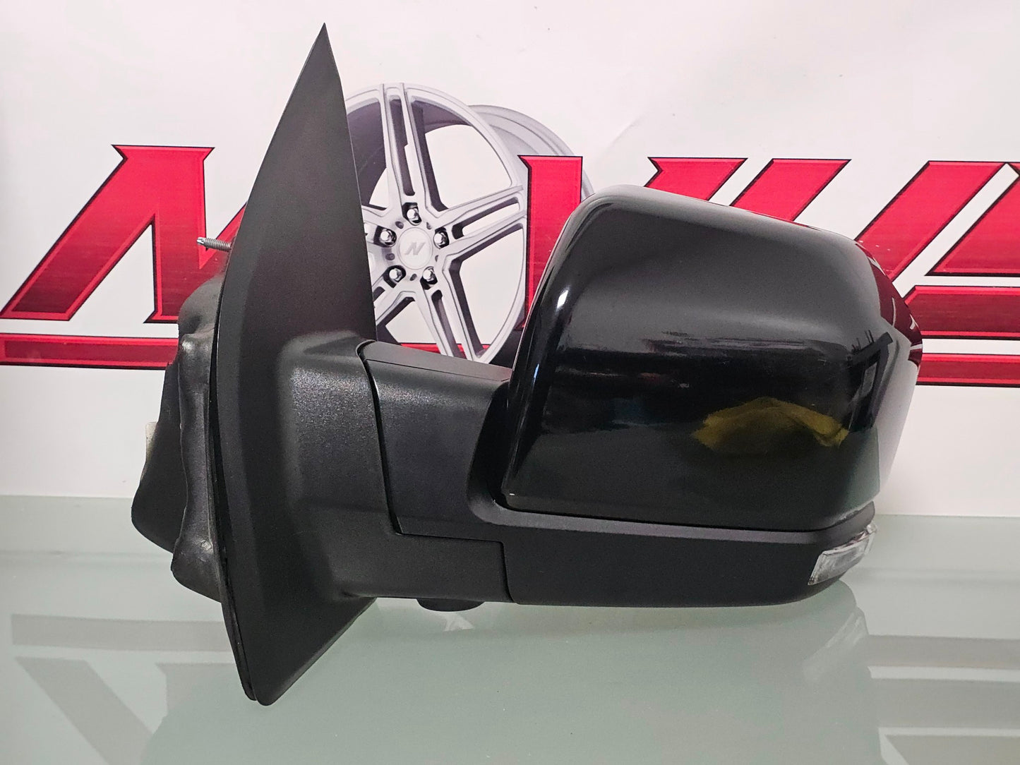 2015-2020 FORD F150 LEFT DRIVER MIRROR POWER FOLD CAMERA SIGNAL NO BLIS #3123