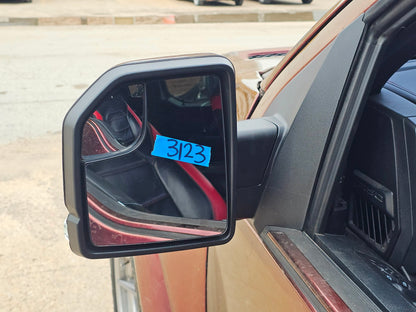 2015-2020 FORD F150 LEFT DRIVER MIRROR POWER FOLD CAMERA SIGNAL NO BLIS #3123