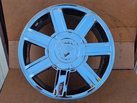 2009-2012- 18" CADILLAC ESCALADE CHROME CLAD WHEEL OEM RIM  9596318 #4133