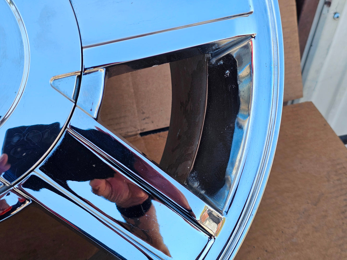 2009-2012- 18" CADILLAC ESCALADE CHROME CLAD WHEEL OEM RIM  9596318 #4133