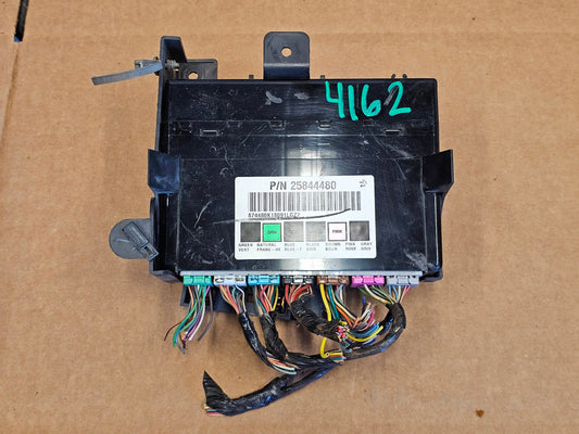2007-2011 CHEVY SILVERADO 1500 BODY CONTROL MODULE BCM 25844480 #4162
