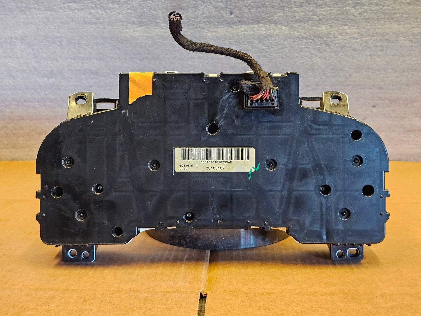 2007-2012 CHEVY SILVERADO CLUSTER GAUGE SPEEDOMETER 25861647 28103107 #4157