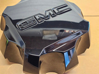 2020-2025 GMC SIERRA AT4 2500 3500 GLOSS BLACK CENTER CAP OEM 84307951 #4199-1