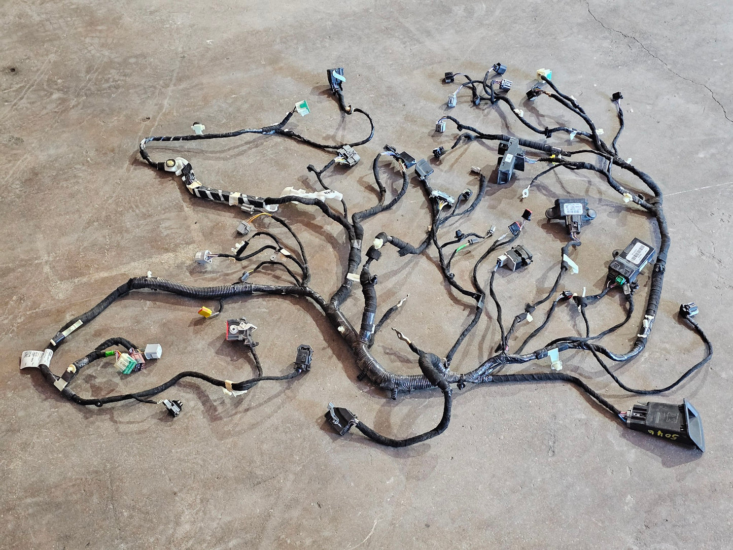 2018 FORD F150 LARIAT OEM DASHBOARD WIRING HARNESS JL3T-14401-DEJ  #4201