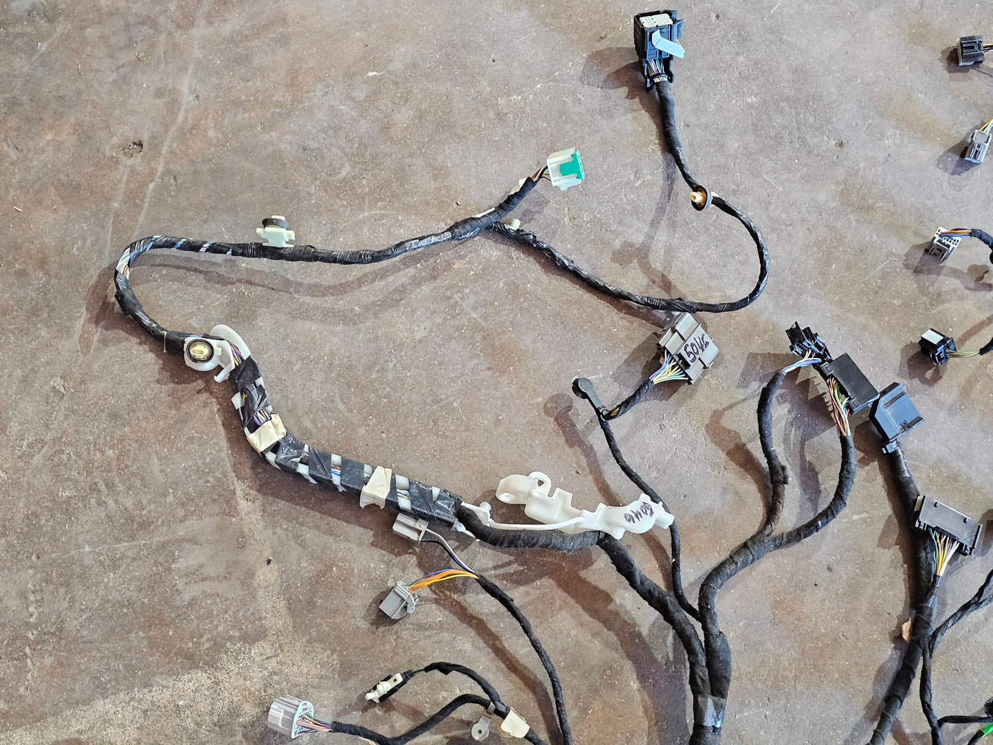 2018 FORD F150 LARIAT OEM DASHBOARD WIRING HARNESS JL3T-14401-DEJ  #4201