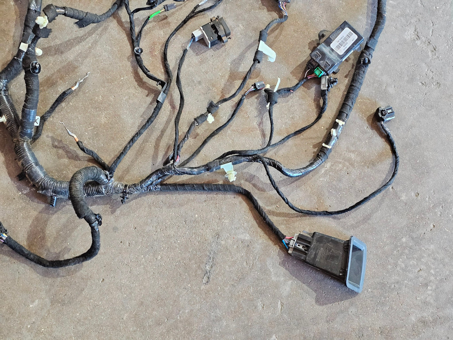 2018 FORD F150 LARIAT OEM DASHBOARD WIRING HARNESS JL3T-14401-DEJ  #4201