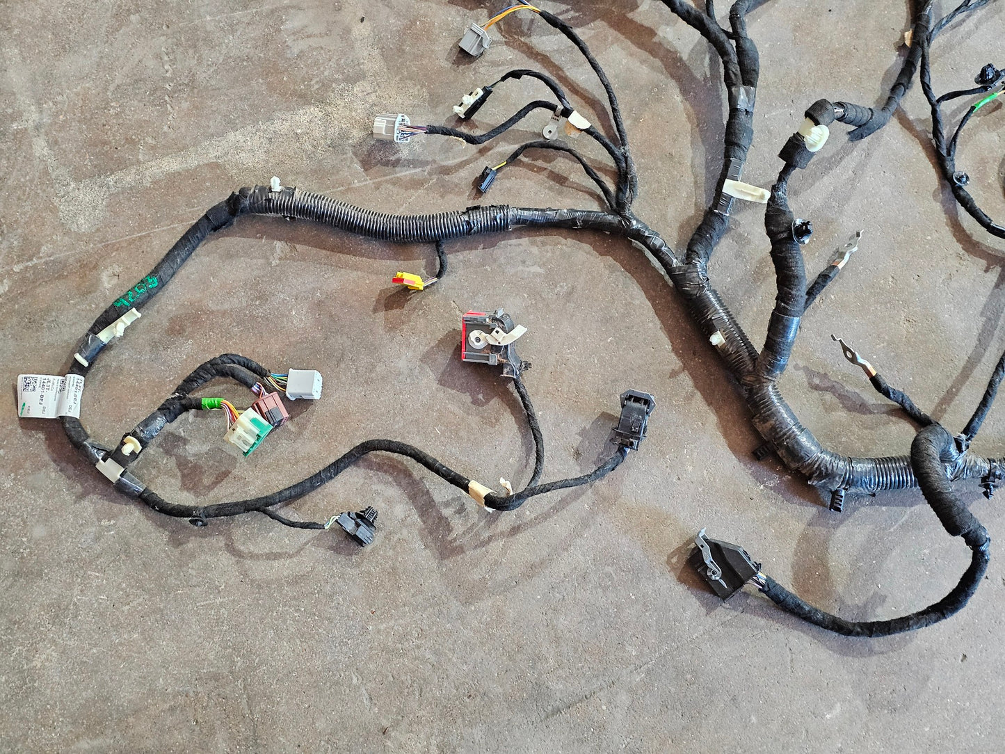 2018 FORD F150 LARIAT OEM DASHBOARD WIRING HARNESS JL3T-14401-DEJ  #4201