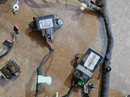 2018 FORD F150 LARIAT OEM DASHBOARD WIRING HARNESS JL3T-14401-DEJ  #4201