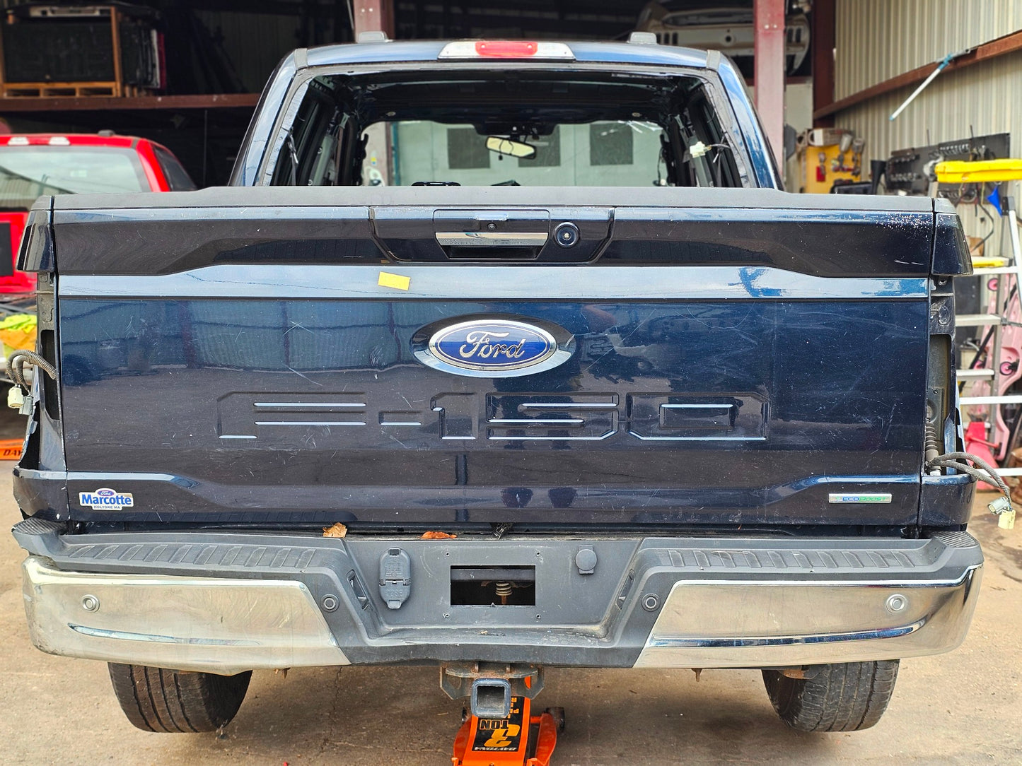 2021-2025 FORD F150 BLUE TAILGATE PUSH BUTTON CAMERA XLT LARIAT 22 23 24 #4228