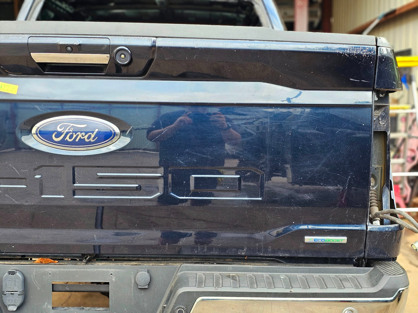 2021-2025 FORD F150 BLUE TAILGATE PUSH BUTTON CAMERA XLT LARIAT 22 23 24 #4228