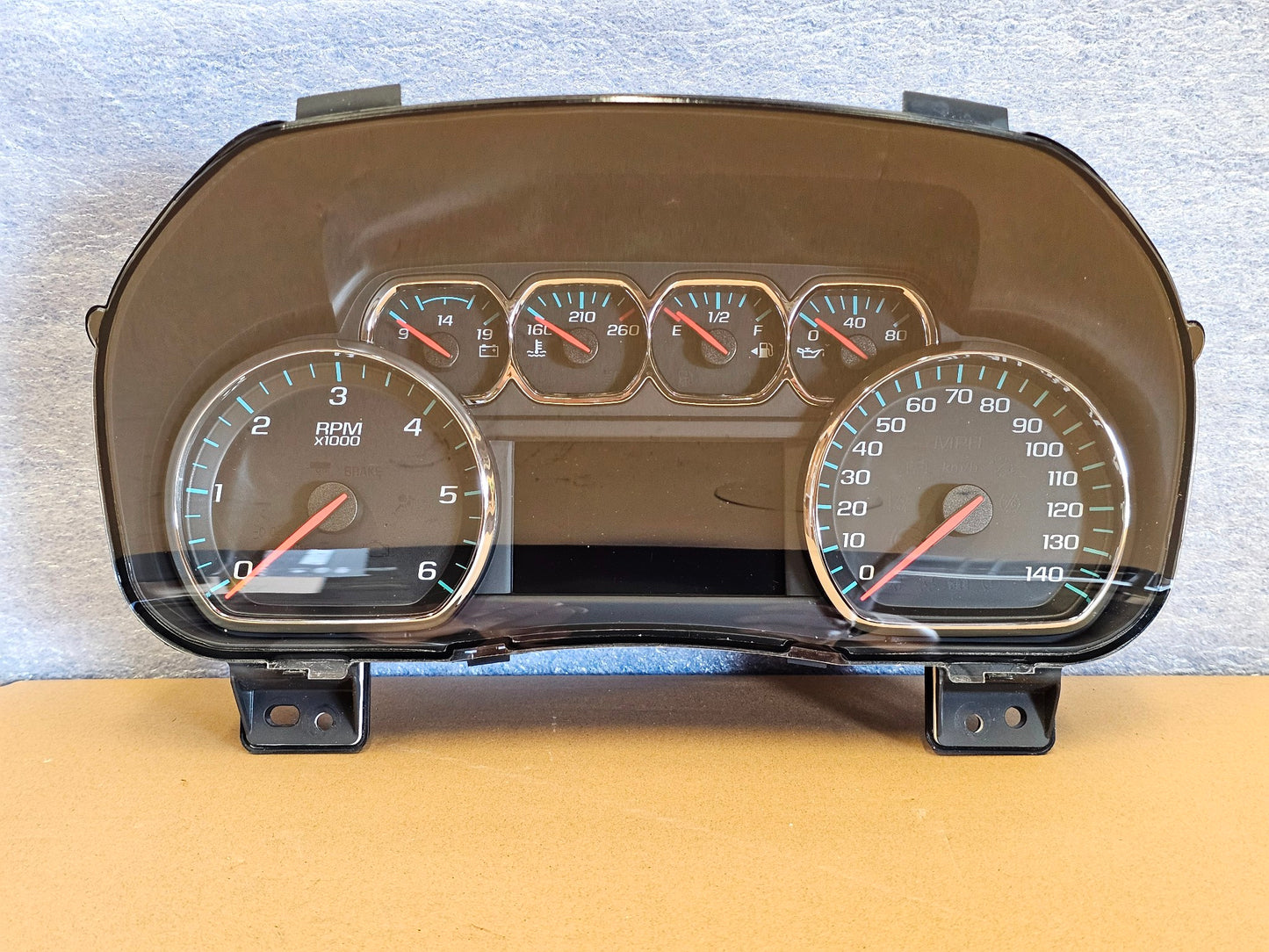 2017 GMC SIERRA 1500 CHEVY SILVERADO CLUSTER SPEEDOMETER 23391248 #4216