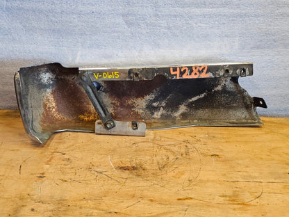 21-25 FORD F150 REAR PASSENGER RIGHT BUMPER END CHROME 22 23 24 #4282