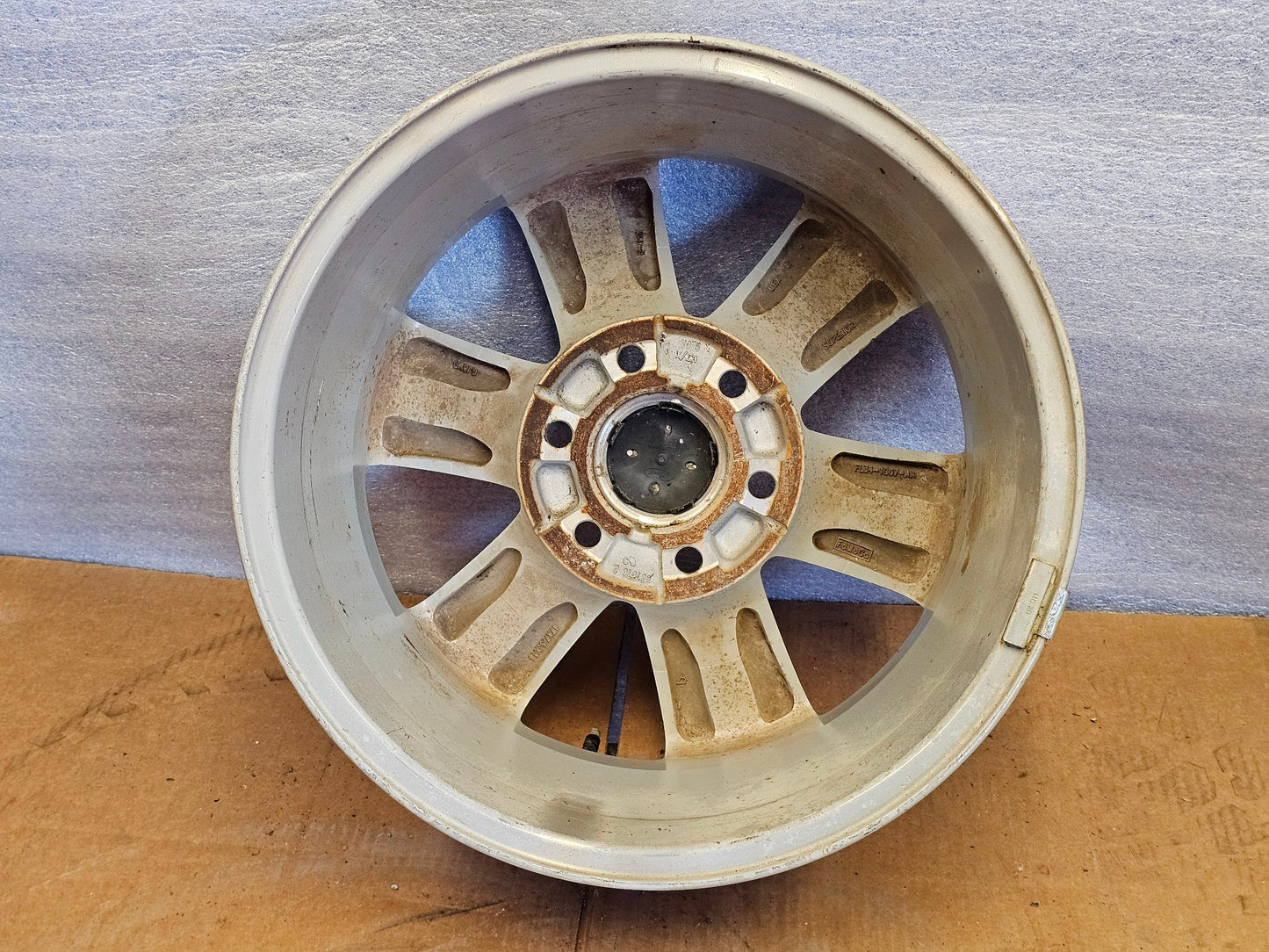 2015-2020 17" FORD F150 SILVER WHEEL FACTORY OEM FL34-1007-AA #4150