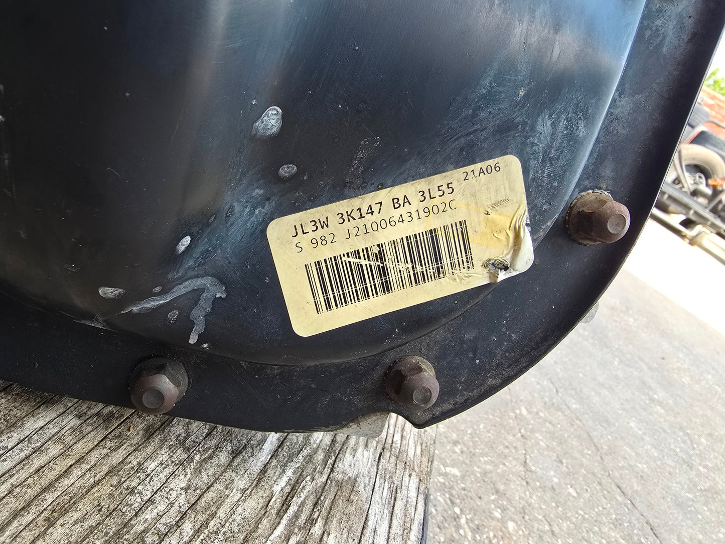 2021-2025 FORD F150 FRONT AXLE SHAFT DIFFERENTIAL 3.55 GEARS 3L55 #4388