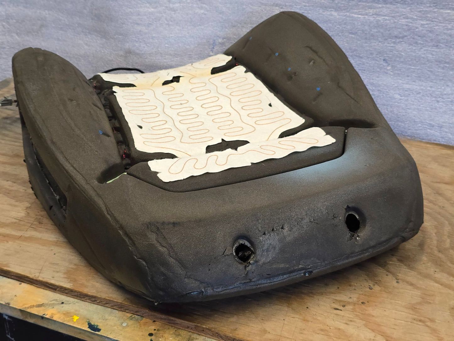 2021-2025 FORD F150 LEFT DRIVER UPPER CUSHION HEATED PAD #4427