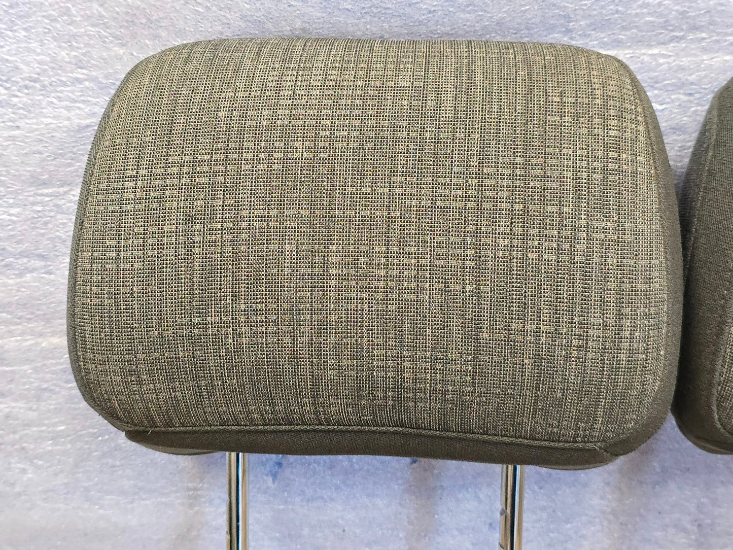 2021-2025 FORD F150 2023-2025 F250 F350 FRONT HEADRESTS GRAY CLOTH #4418