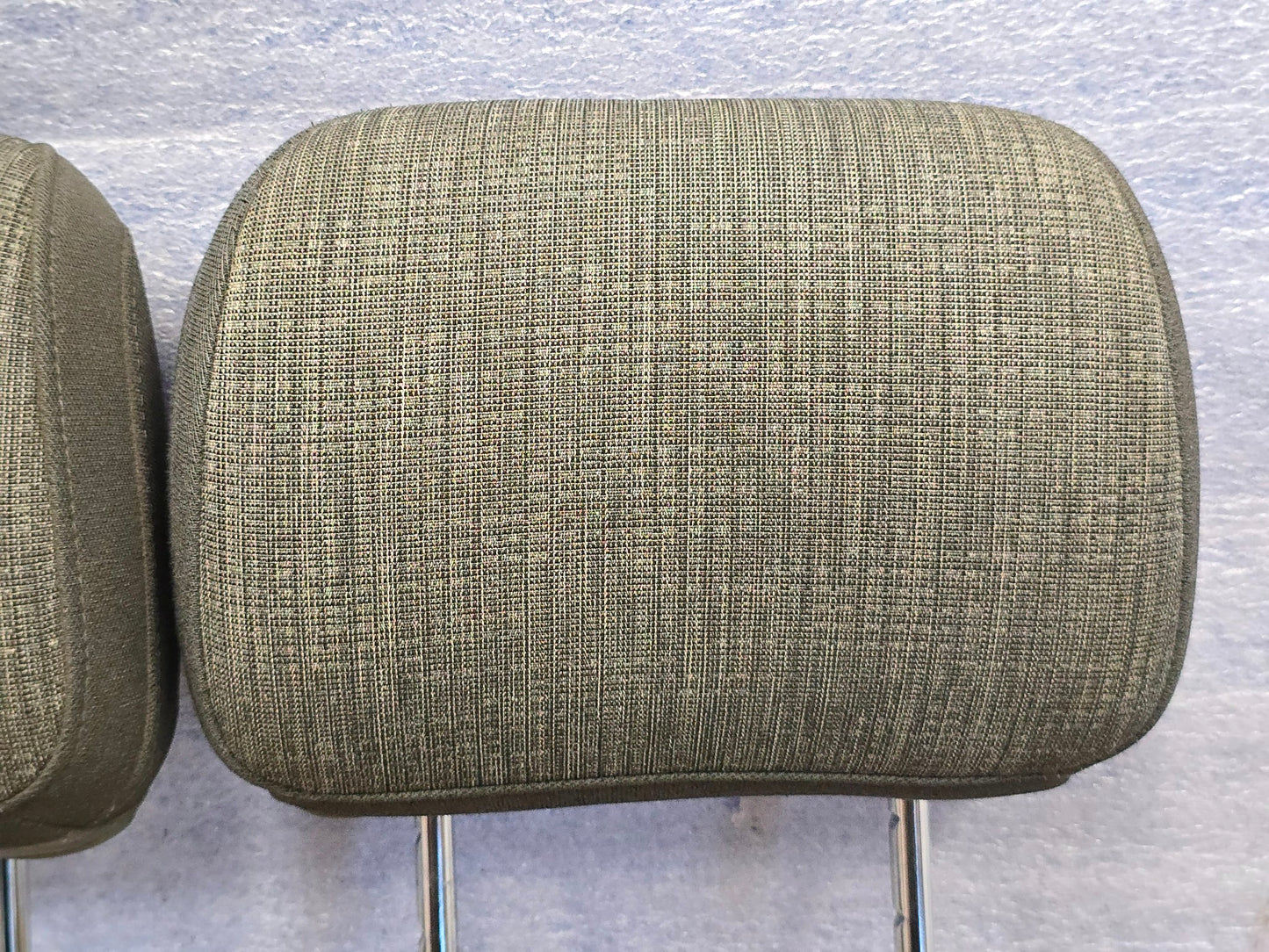 2021-2025 FORD F150 2023-2025 F250 F350 FRONT HEADRESTS GRAY CLOTH #4418
