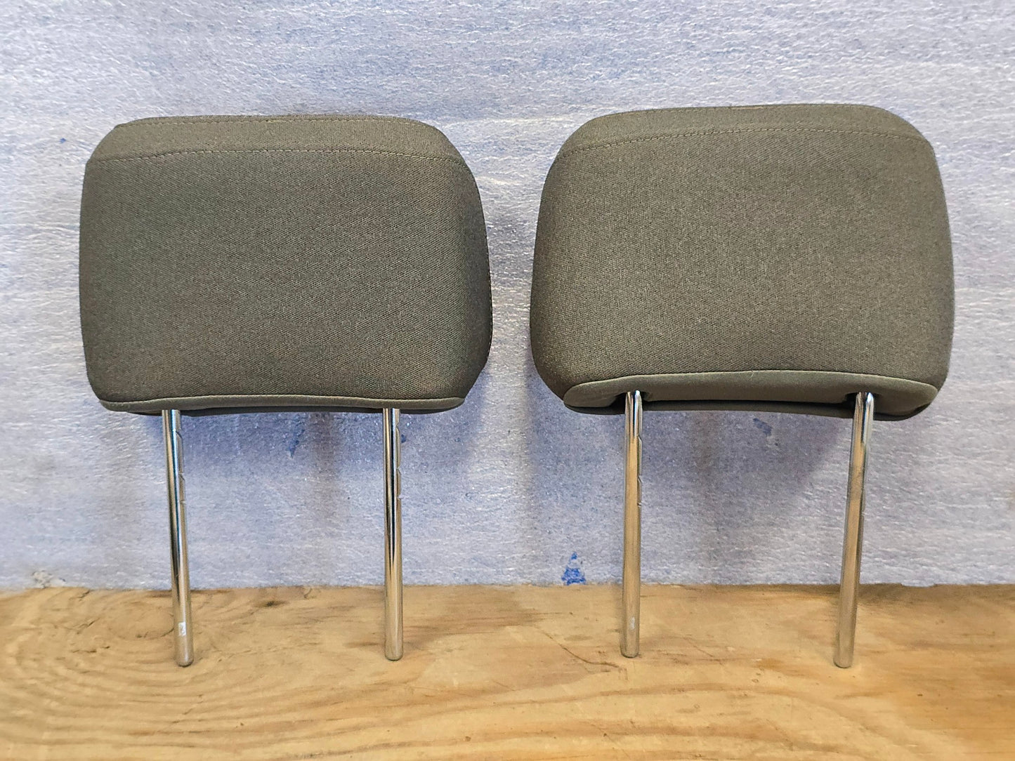 2021-2025 FORD F150 2023-2025 F250 F350 FRONT HEADRESTS GRAY CLOTH #4418