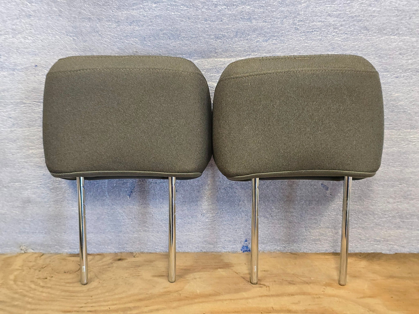 2021-2025 FORD F150 2023-2025 F250 F350 FRONT HEADRESTS GRAY CLOTH #4418
