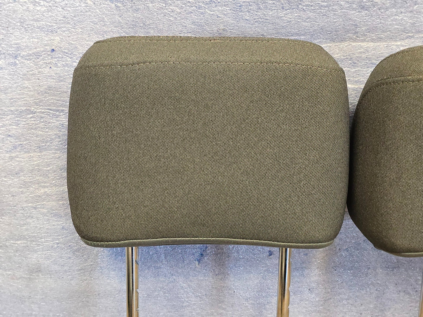 2021-2025 FORD F150 2023-2025 F250 F350 FRONT HEADRESTS GRAY CLOTH #4418