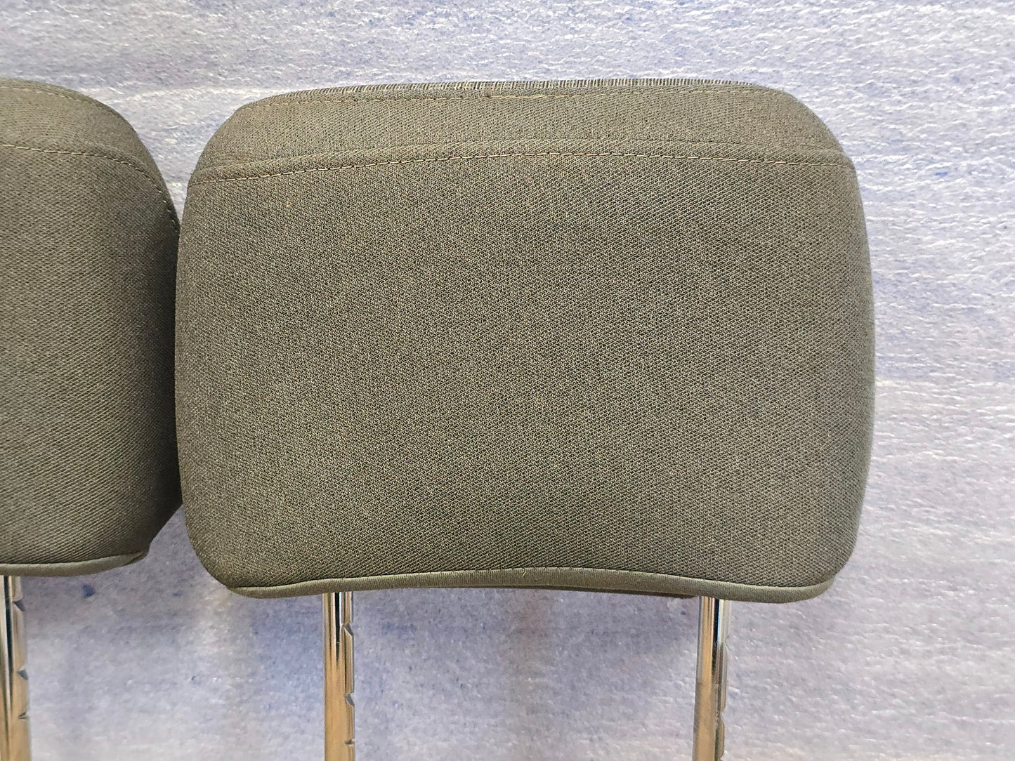 2021-2025 FORD F150 2023-2025 F250 F350 FRONT HEADRESTS GRAY CLOTH #4418