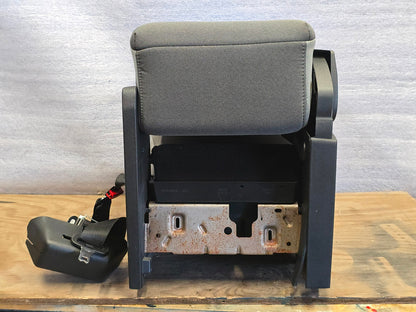 2015-2025 FORD F150 F250 F350 CENTER CONSOLE BENCH JUMP SEAT GREY CLOTH #4436