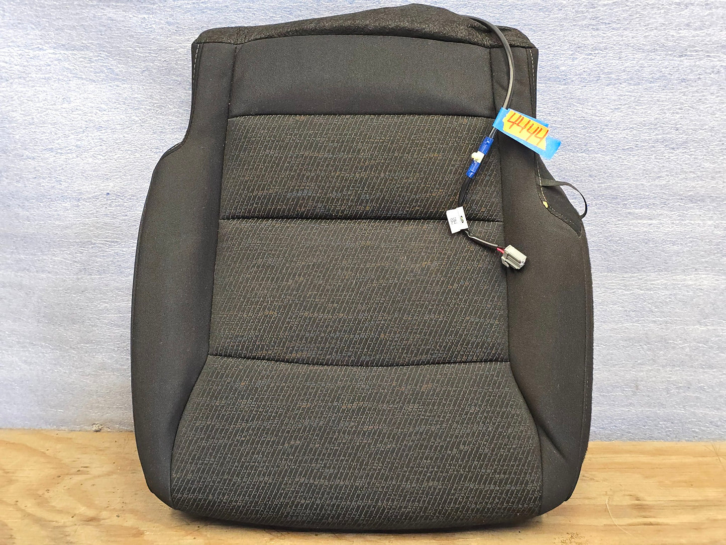 21-25 FORD F150 RH PASSENGER LOWER SEAT CUSHION BOTTOM BLACK CLOTH  #4444
