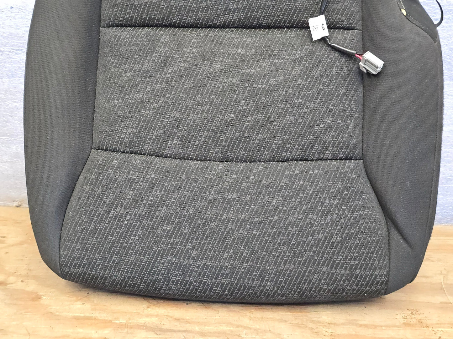 21-25 FORD F150 RH PASSENGER LOWER SEAT CUSHION BOTTOM BLACK CLOTH  #4444
