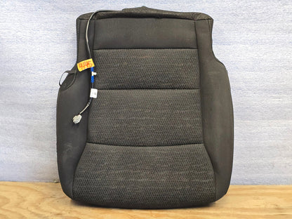 21-25 FORD F150 FRONT LEFT DRIVER LOWER SEAT CUSHION BLACK CLOTH #4445