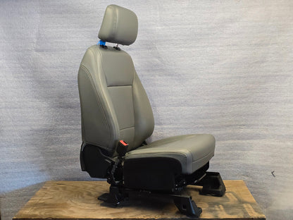 2021-2025 FORD F150 FRONT LEFT DRIVER SEAT MANUAL GREY VINYL 2022 2024 #4450