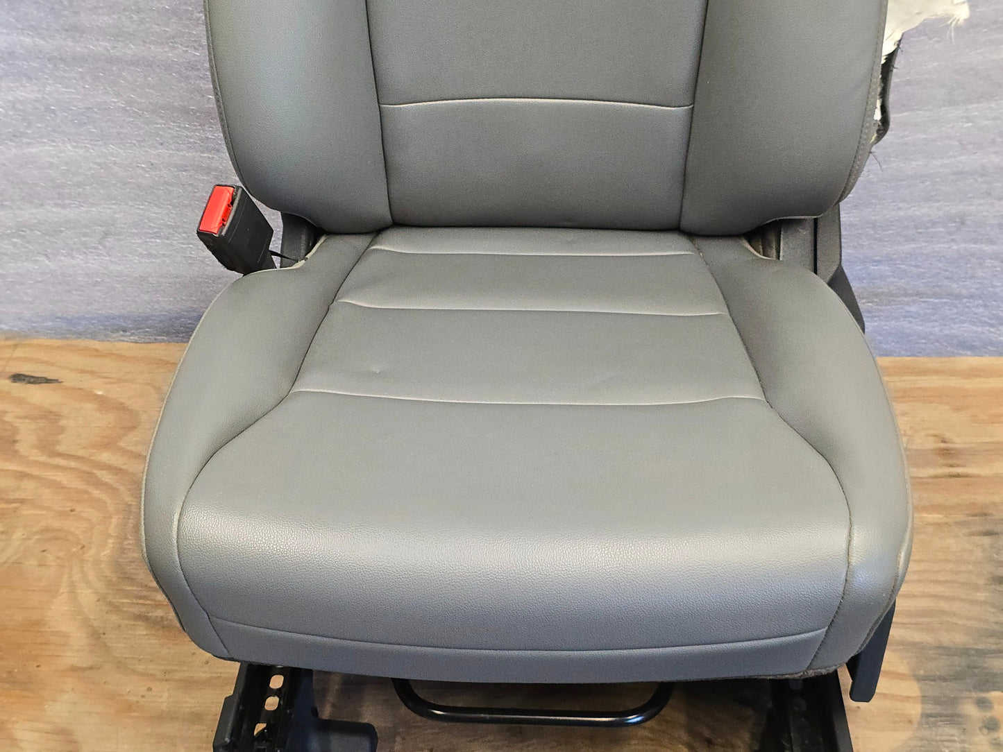2021-2025 FORD F150 FRONT LEFT DRIVER SEAT MANUAL GREY VINYL 2022 2024 #4450