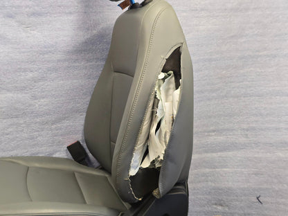 2021-2025 FORD F150 FRONT LEFT DRIVER SEAT MANUAL GREY VINYL 2022 2024 #4450