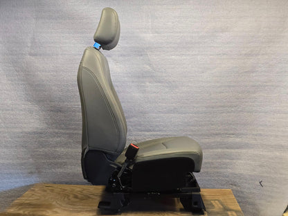 2021-2025 FORD F150 FRONT LEFT DRIVER SEAT MANUAL GREY VINYL 2022 2024 #4450