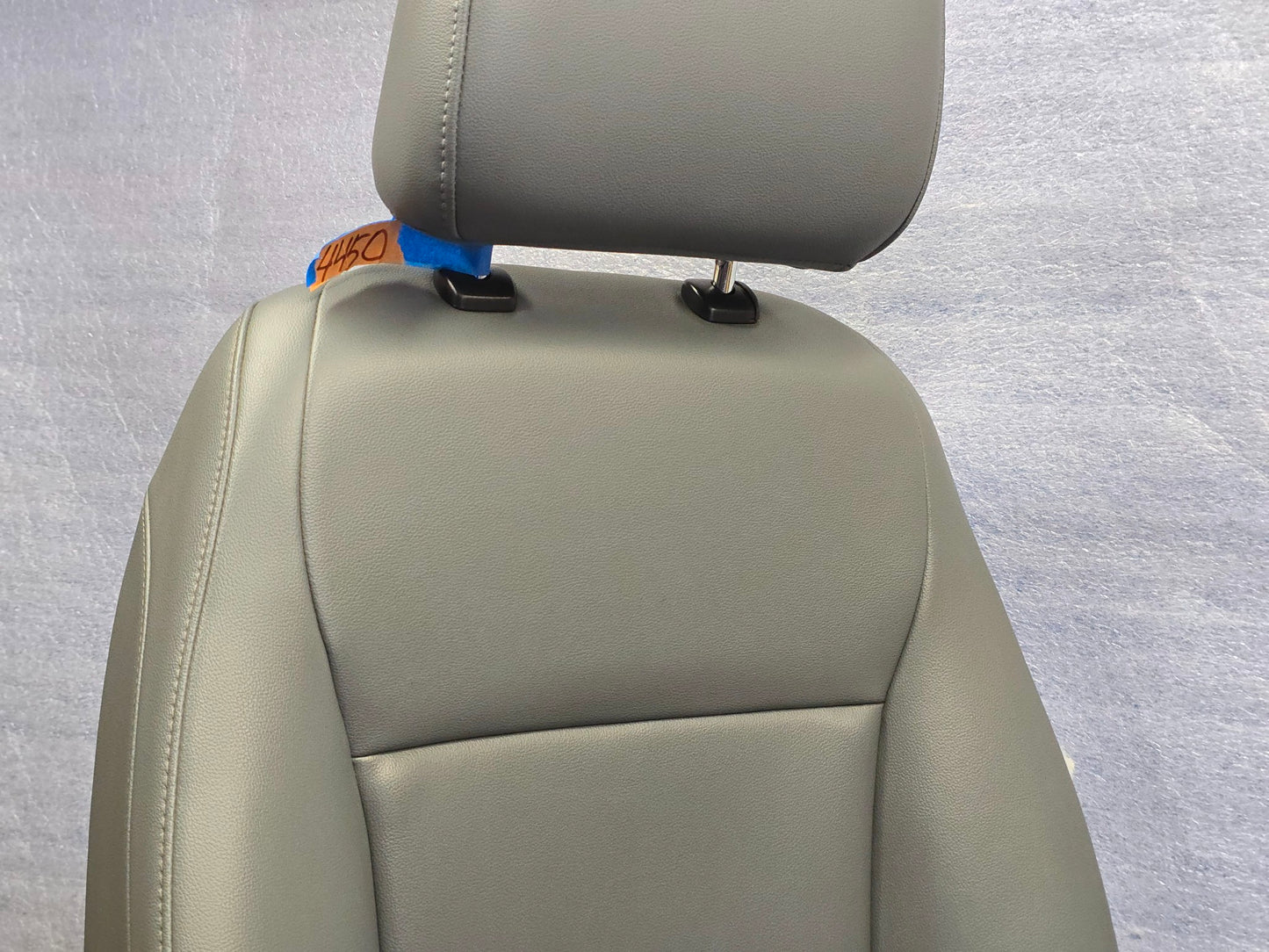 2021-2025 FORD F150 FRONT LEFT DRIVER SEAT MANUAL GREY VINYL 2022 2024 #4450