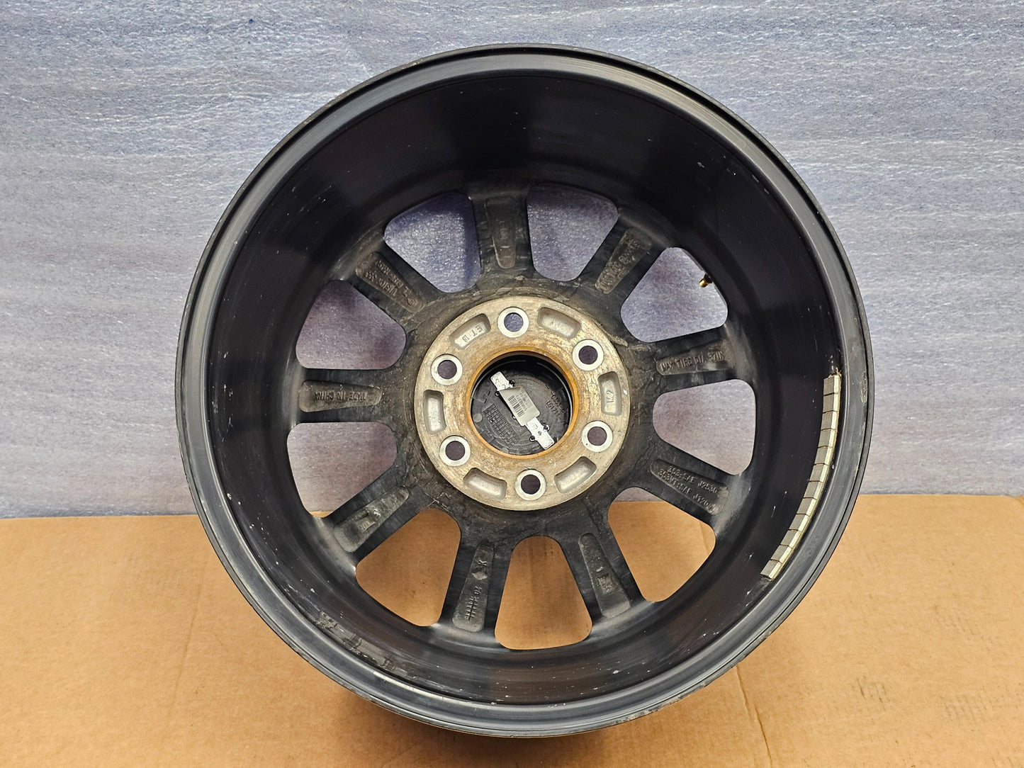 1-18x9" VISION 353 TURBINE MATTE BLACK 6X135 FORD F150 OFFROAD 18mm WHEEL RIMS