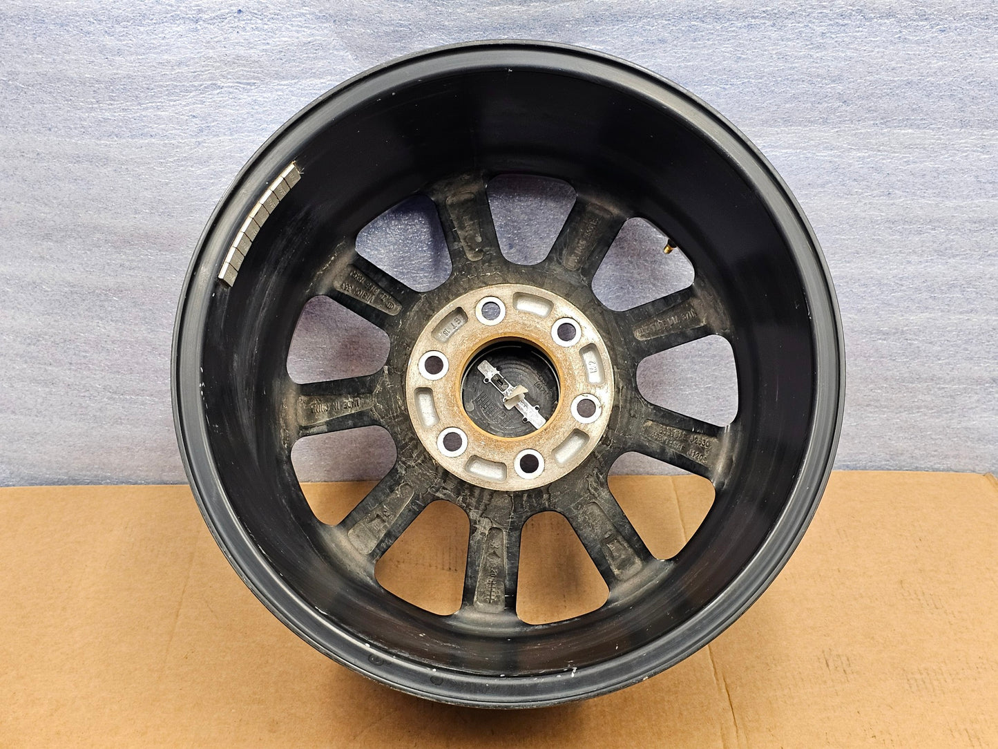 1-18x9" VISION 353 TURBINE MATTE BLACK 6X135 FORD F150 OFFROAD 18mm WHEEL RIM XL
