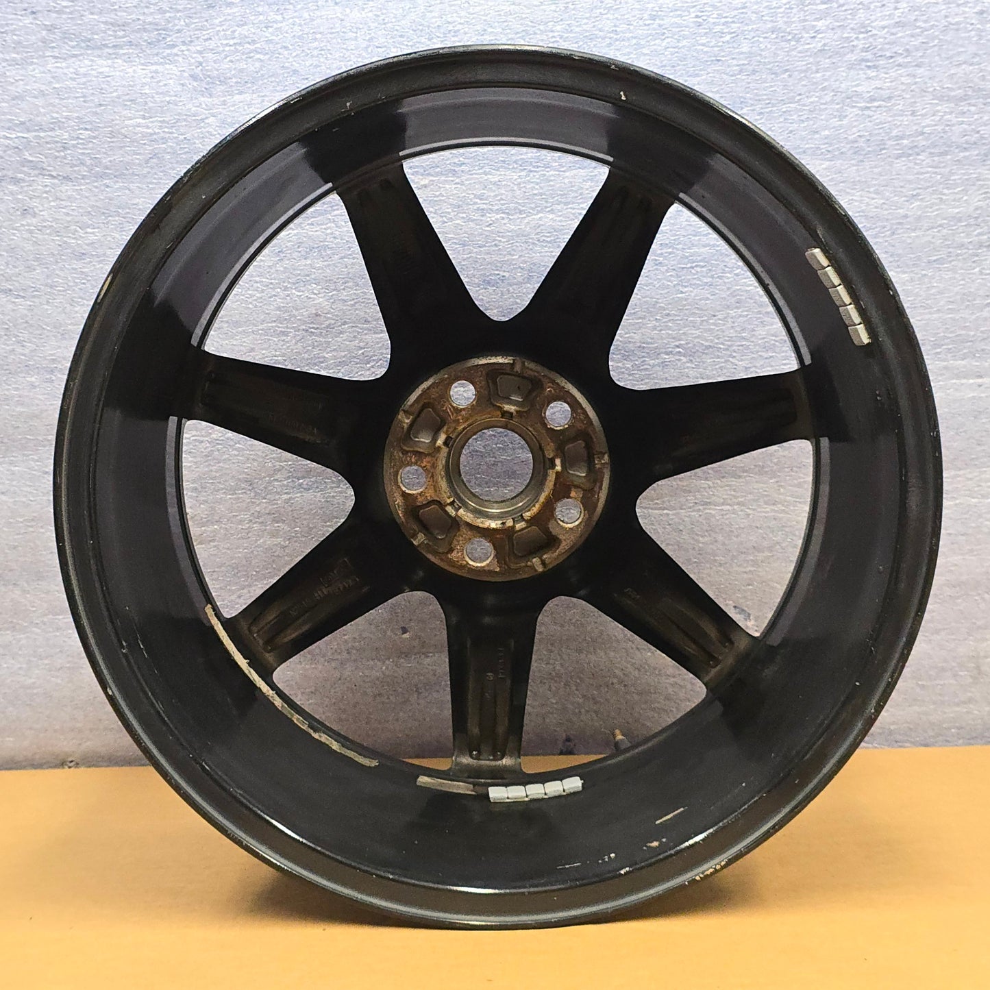 2018-2021 19" FORD MUSTANG GT 19X8.5 BLACK WHEEL JR3J-1007-FA #4456