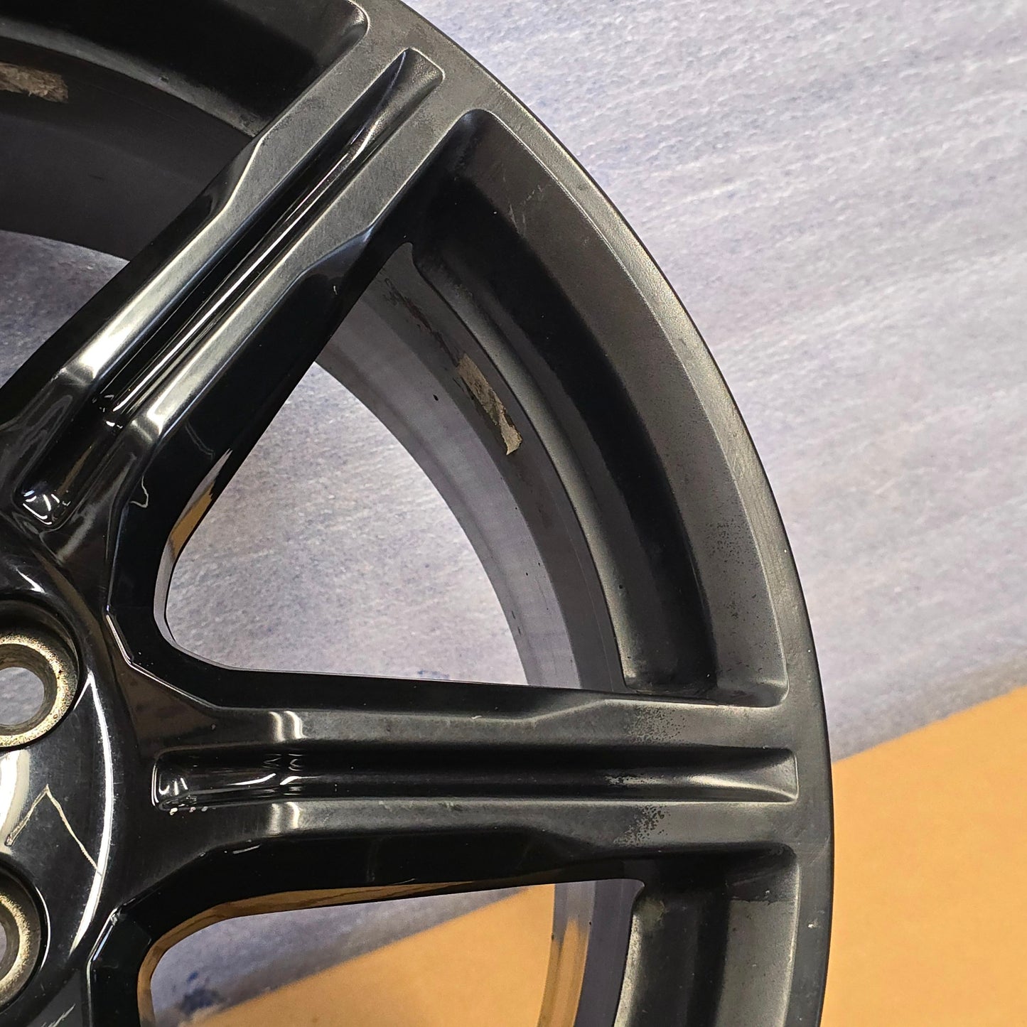 2018-2021 19" FORD MUSTANG GT 19X8.5 BLACK WHEEL JR3J-1007-FA #4457