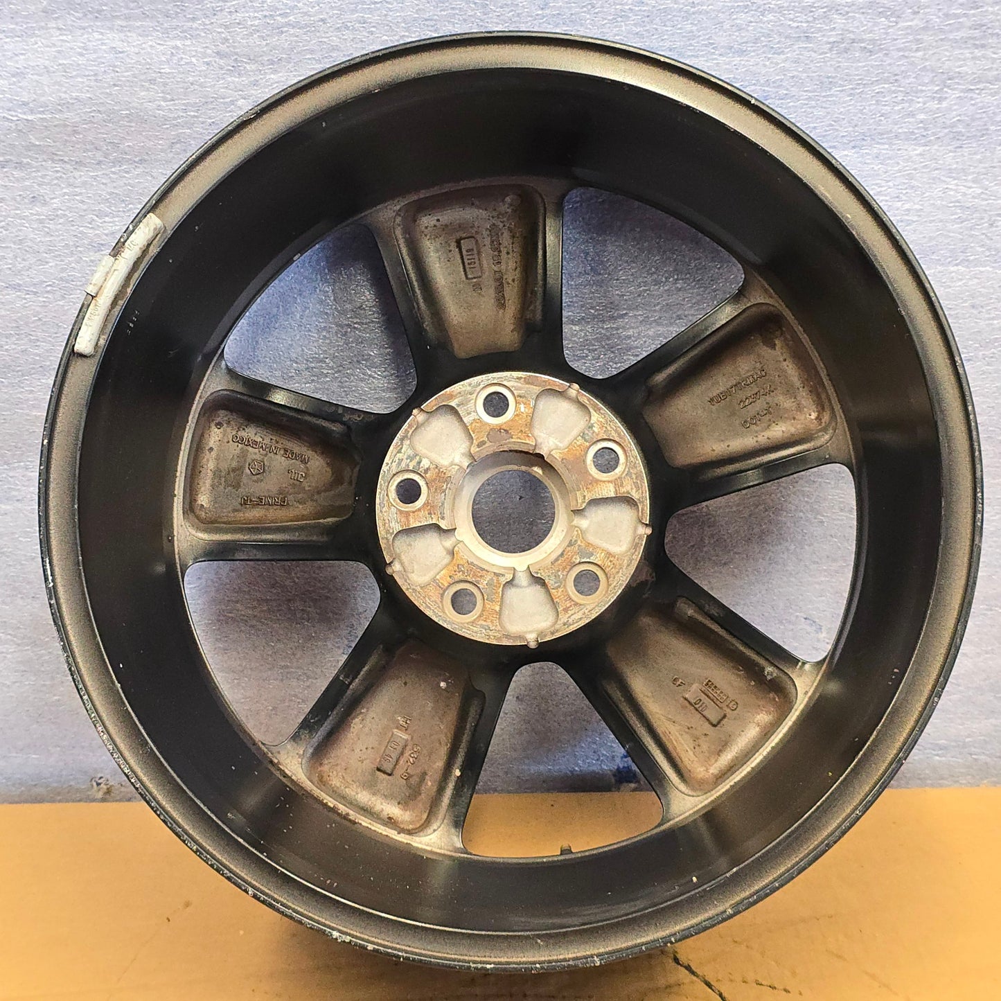 2014-2017 20" DODGE RAM 1500 20X8 BLACK WHEEL RIM 15 16  #4460